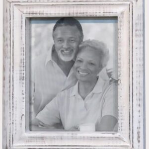 SANT ARTWARES Wooden Photo Frames, Wall Décor Photos, Wall & Tabletop Frames, Photo Albums For Home & Office Use (White Finish, 6×4 inch)